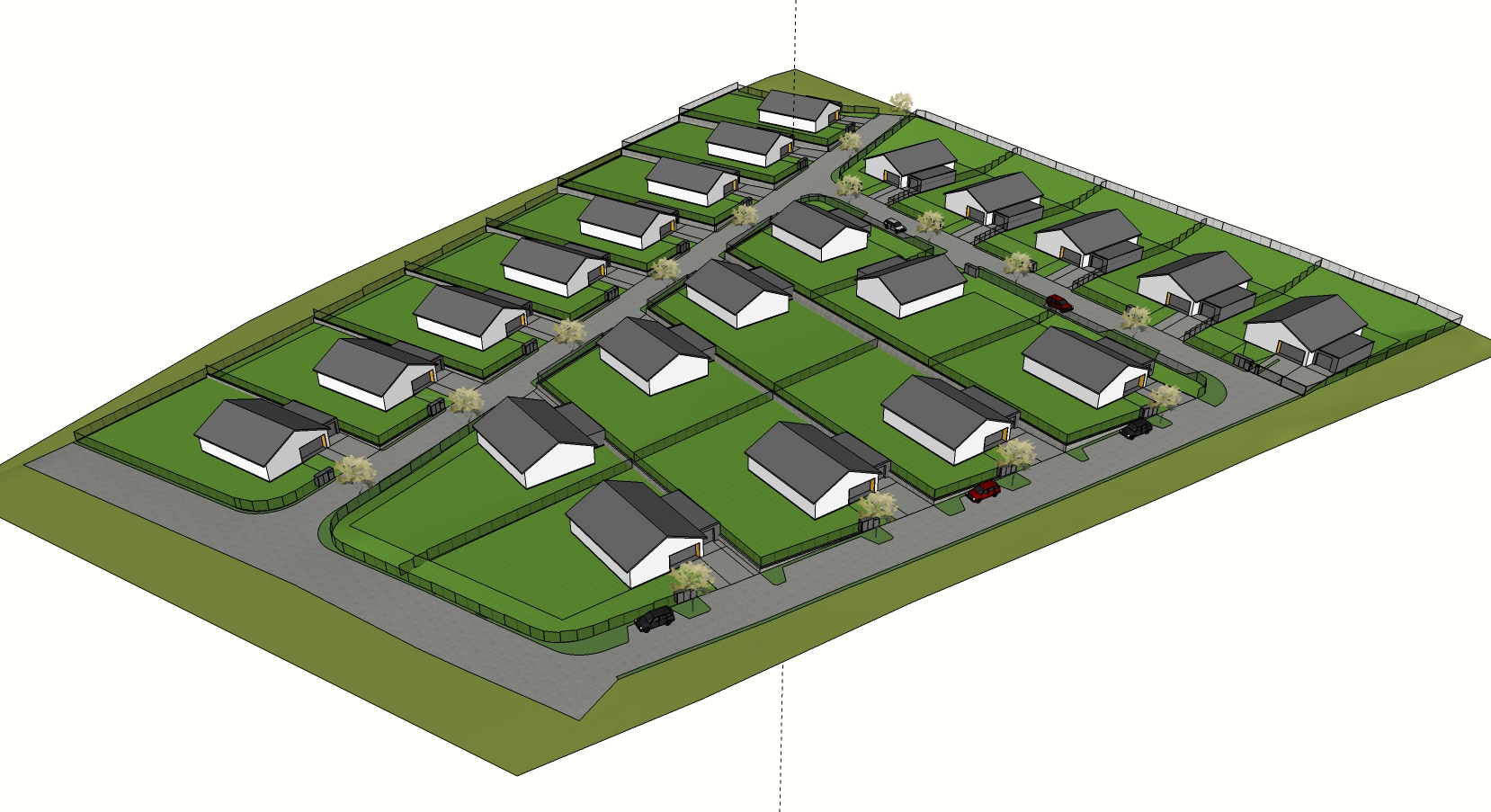 Rodinné domy a pozemky Horní Slivno Pmax developer